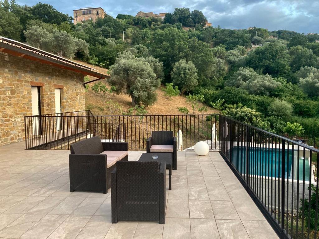 B&B Il Poggio Eccelso オリアストロ・チレント エクステリア 写真